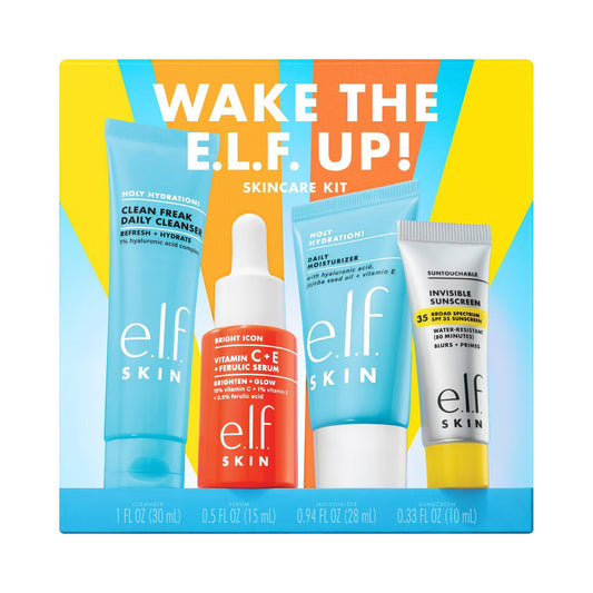 Wake The e.l.f. Up! Skincare Holiday Gift Kit
