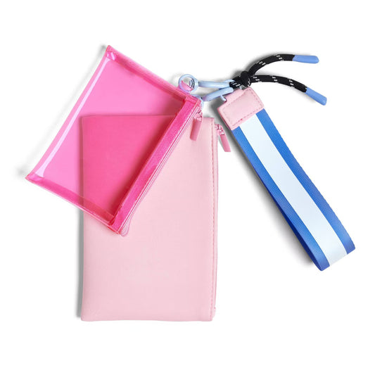 TwelveNYC Handbag Organiser Wristlet Pouch - Pink