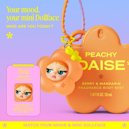 DAISE Peachy Mini Body Mist + Charm