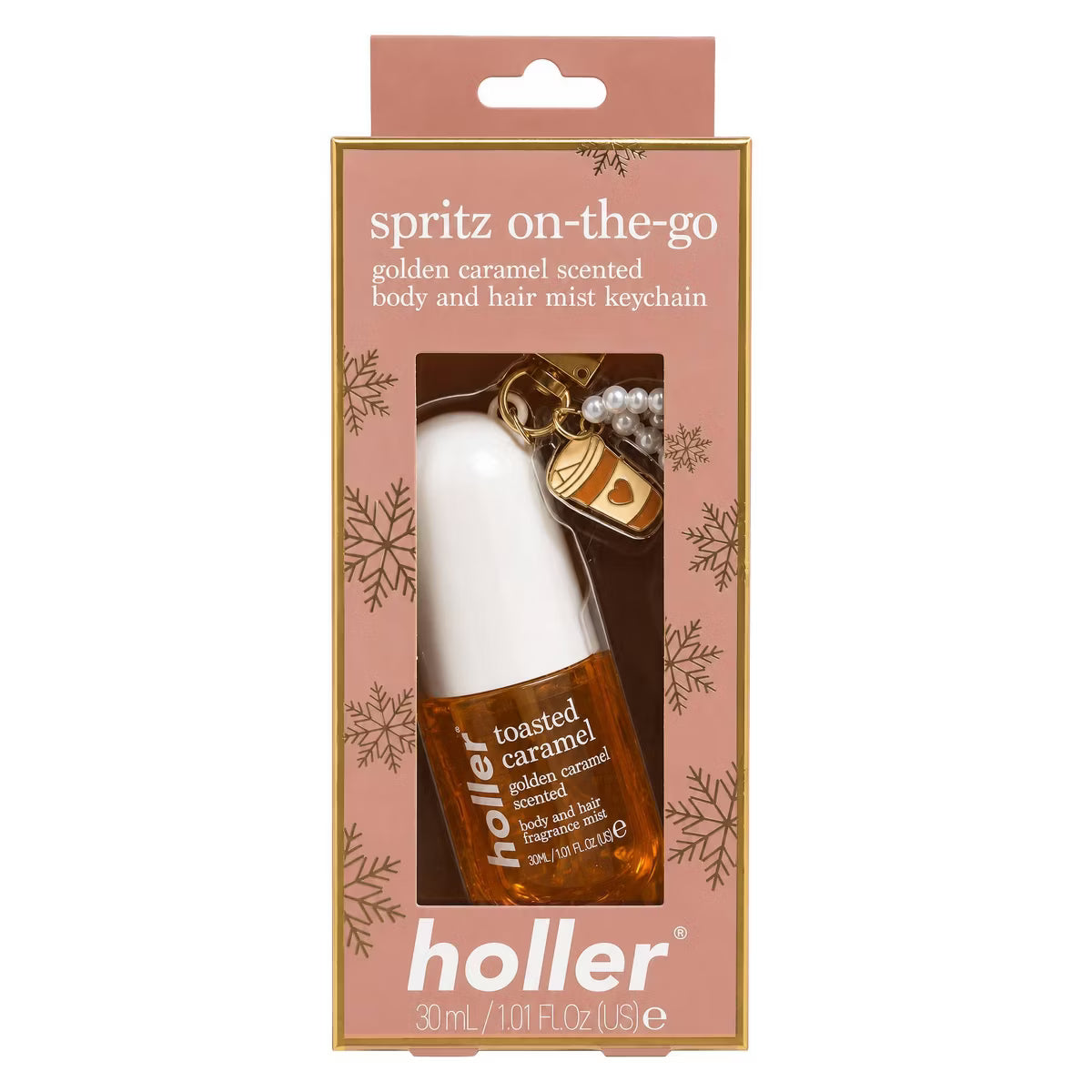 Toasted Caramel Body & Hair Mist Fragrance Keychain
