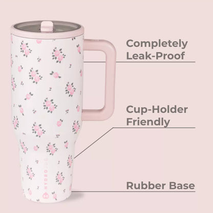 Wild Rose Traveler Tumbler - 40oz