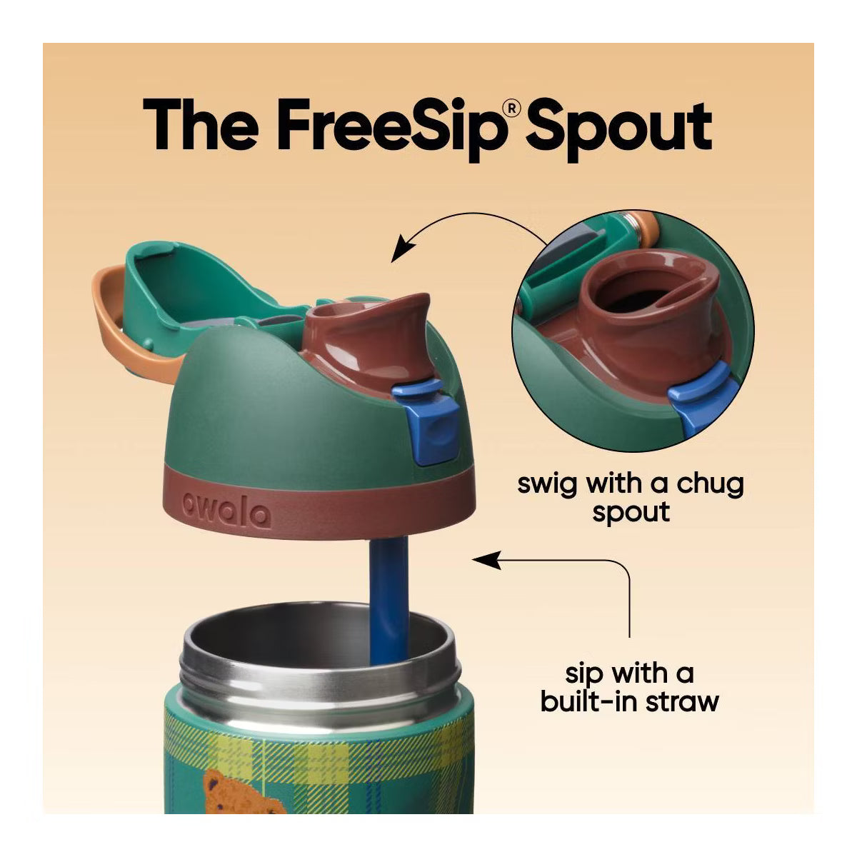 FreeSip® Special Edition 24oz - Bear Hug | PREVENTA