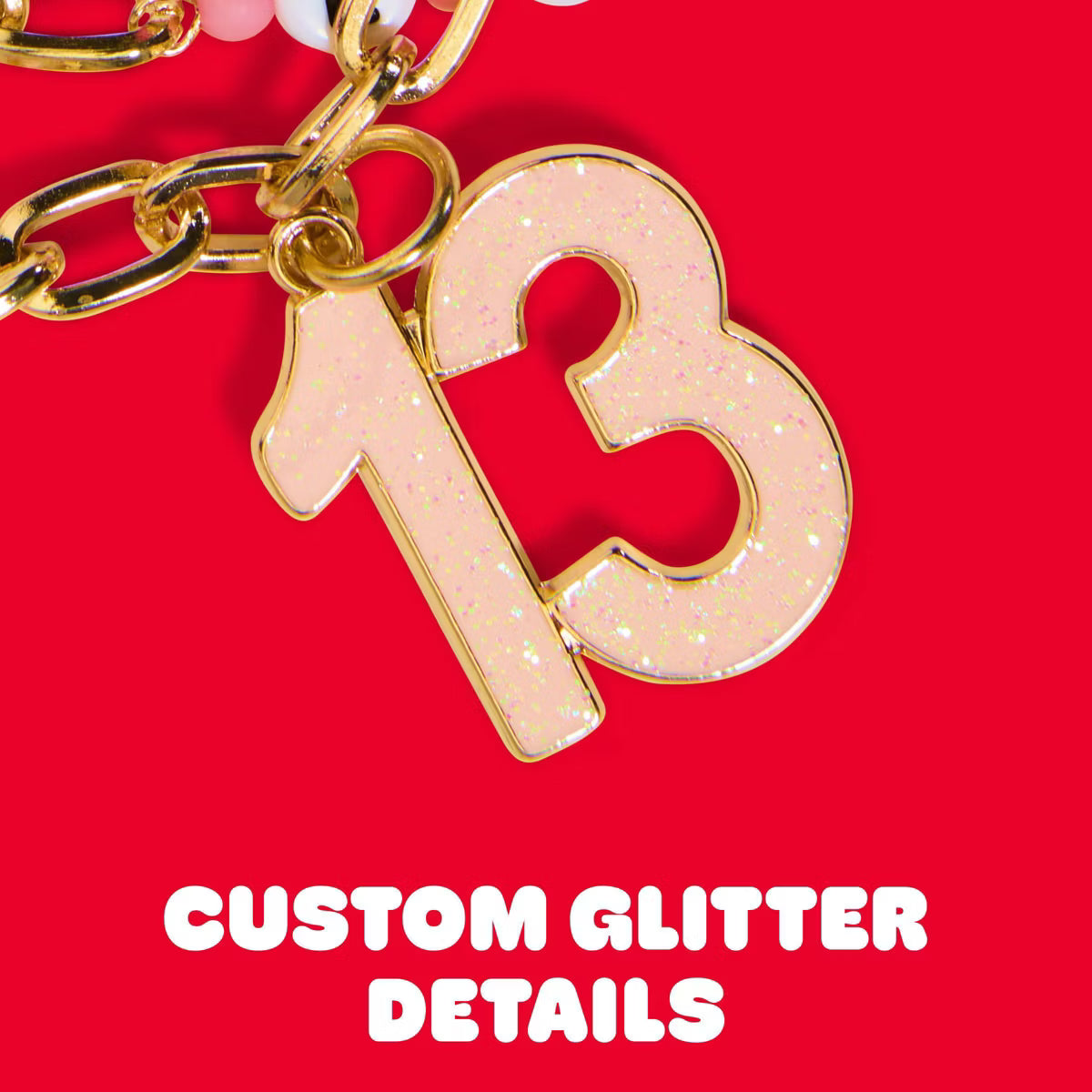 Sparkle Pop Star Bag Charm