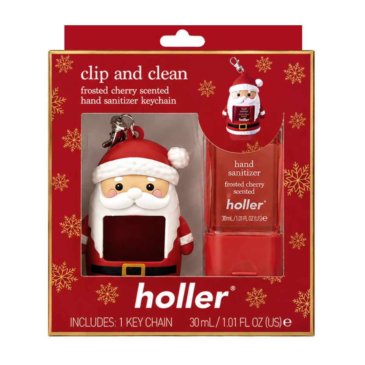 Frosted Cherry Scented Hand Sanitizer & Case