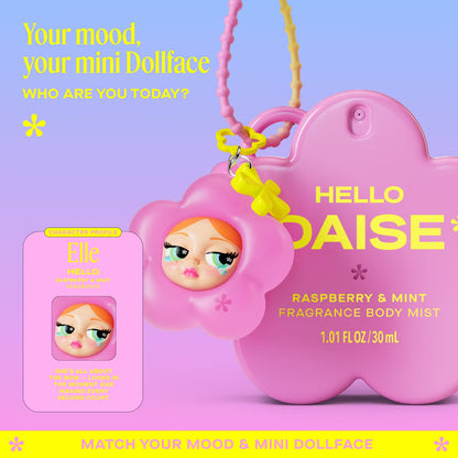 DAISE Hello Mini Body Mist + Charm