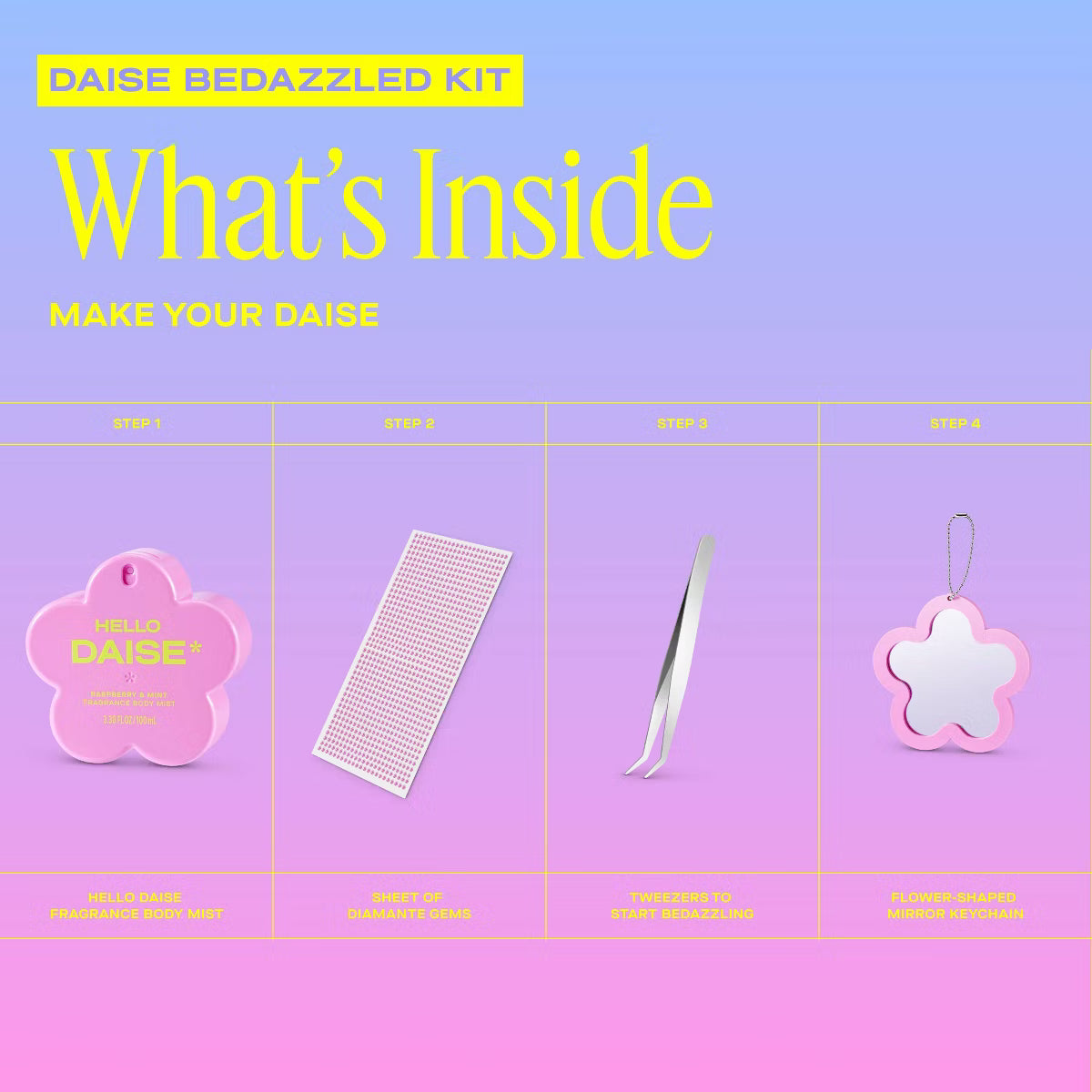 DAISE Bedazzled Women's Gift Set