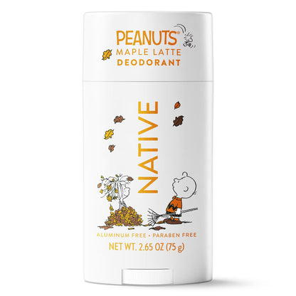 Native Peanuts Limited Edition Deodorant - Maple Latte | PREVENTA