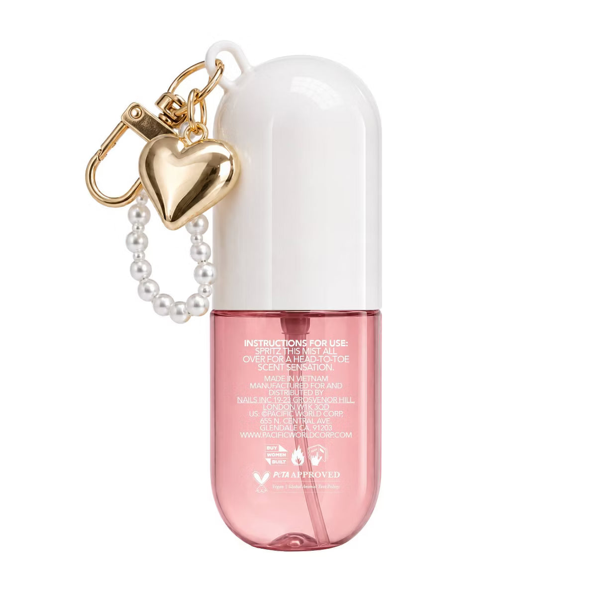 Sugar Kiss Body & Hair Mist Fragrance Keychain
