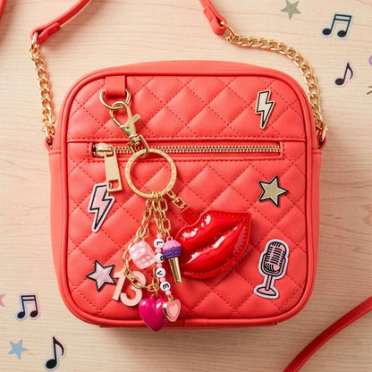 Sparkle Pop Star Bag Charm