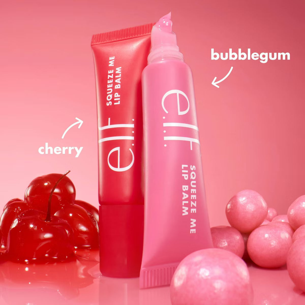 Squeeze Me More Lip Balm Duo - Cherry/Bubblegum