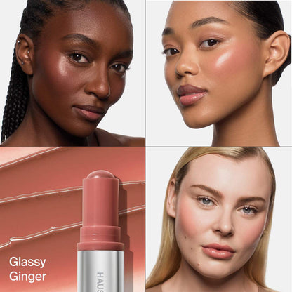 Color Fuse Longwear Hydrating Glassy Lip + Cheek Blush Balm Stick | PREVENTA