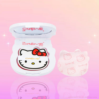 Hello Kitty Mattifyng Blotting Paper + Mirror Compact