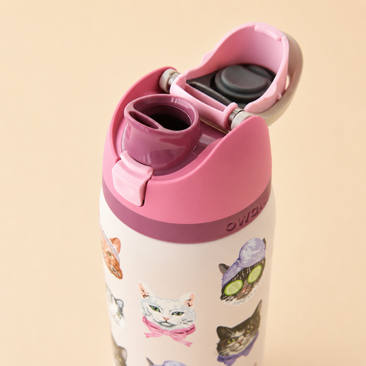 FreeSip® UO-Exclusive 32oz - Pink Cat Collage | PREVENTA