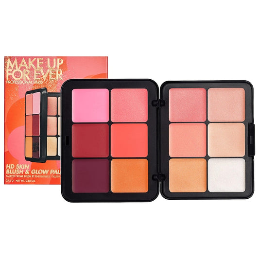 HD Skin Blush & Glow Longwear Cream Face Palette | PREVENTA