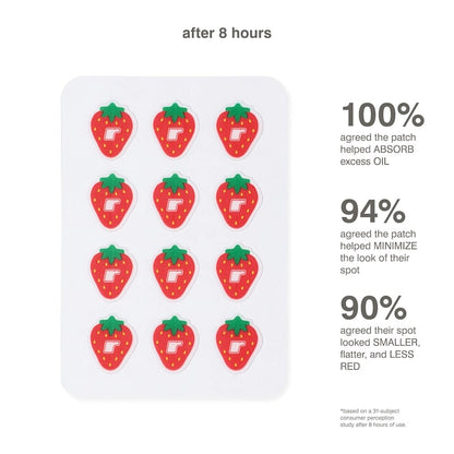 Strawberry Spotwear Hydrocolloid Patches | PREVENTA