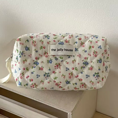 Floral Makeup Bag