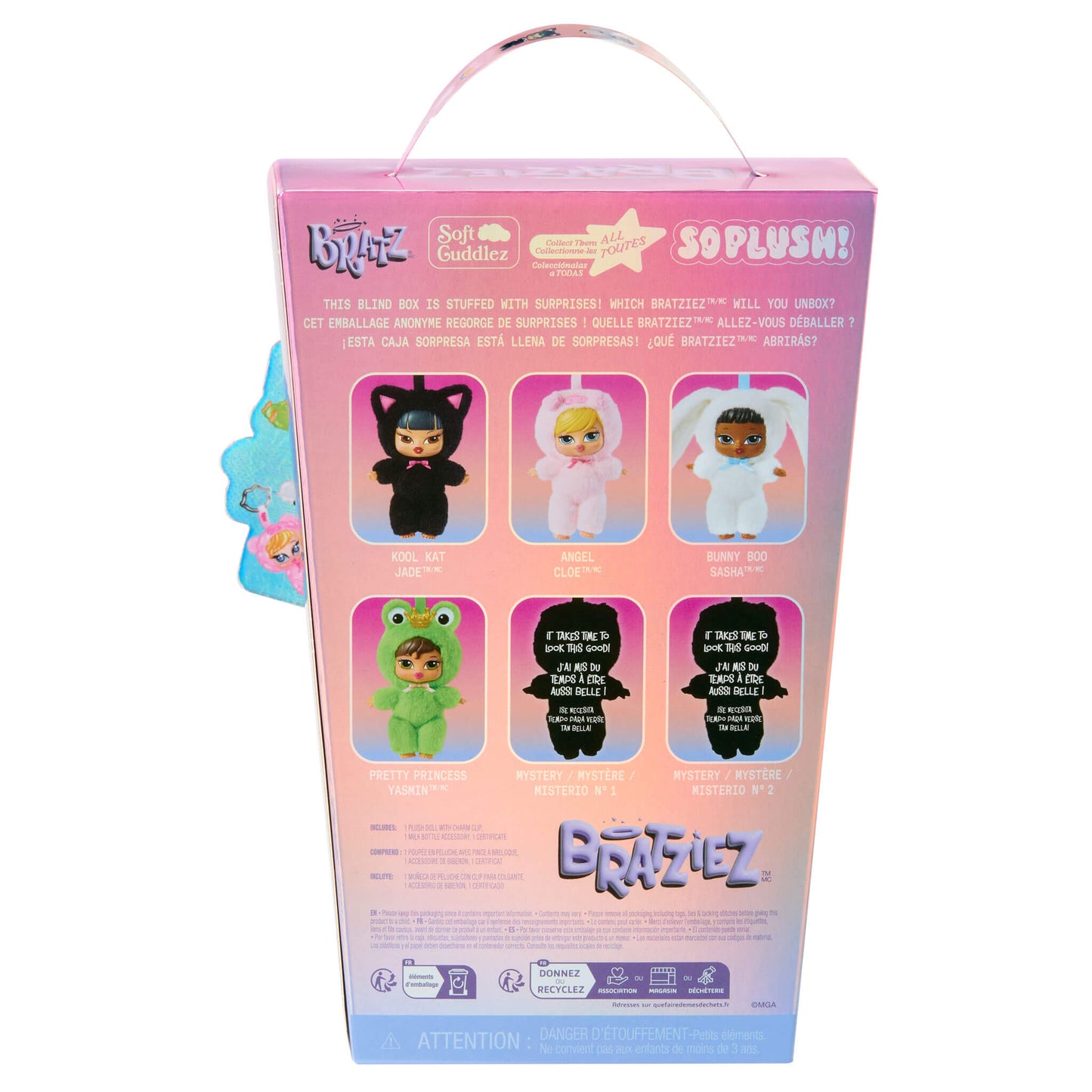 Bratziez Iconz Seriez Plush Keychain Blind Box