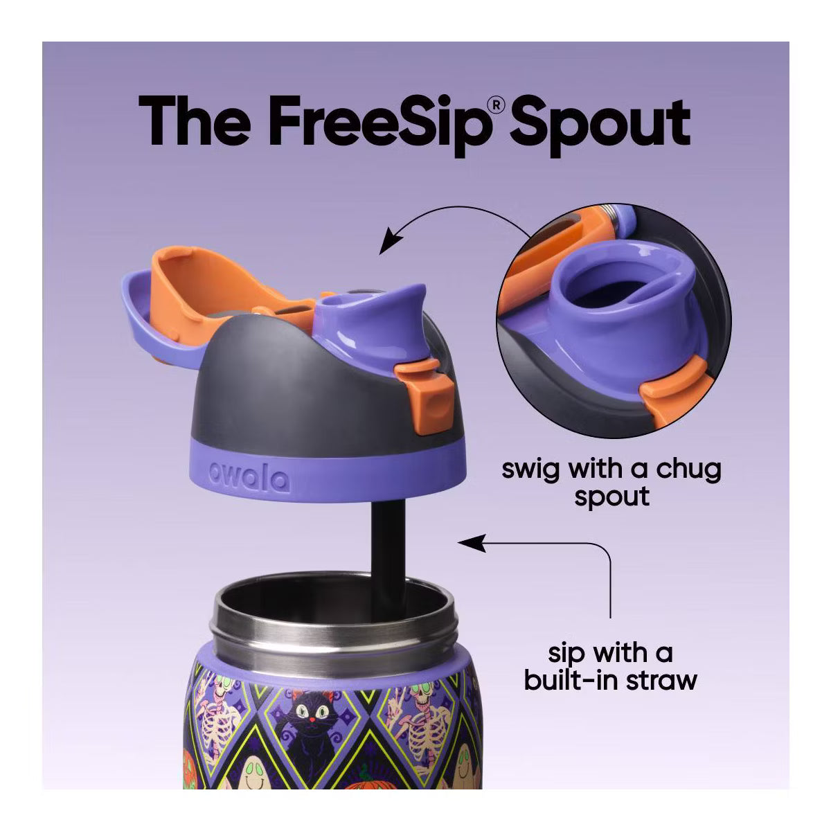 FreeSip® Halloween 32oz - Spooky Social | PREVENTA