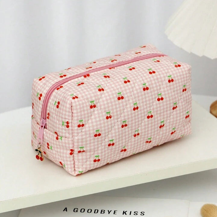 Cherries Makeup Bag