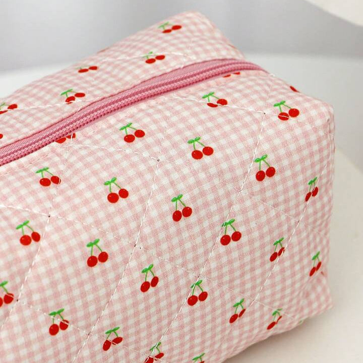 Cherries Makeup Bag