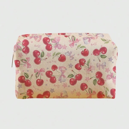 Cherry Makeup Bag