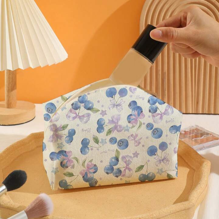 Blueberry Makeup Bag