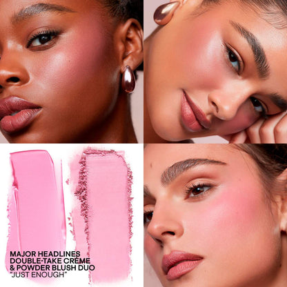 Major Headlines Double Take Crème & Powder Blush Duo