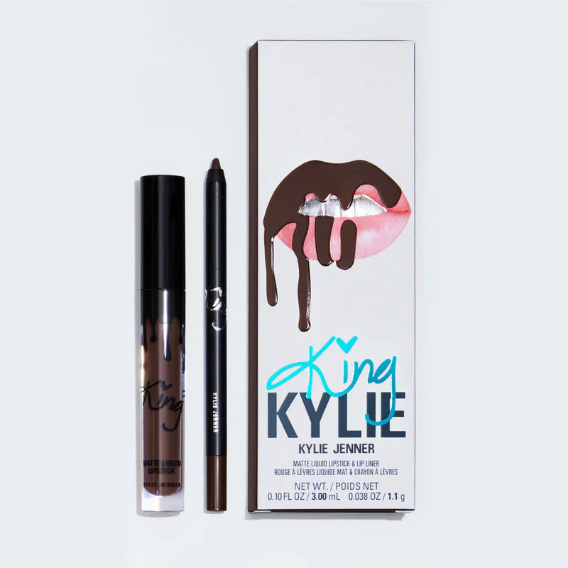 King Kylie Matte Lip Kit - True Brown K