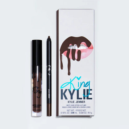 King Kylie Matte Lip Kit - True Brown K