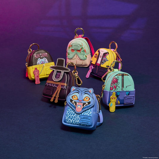 KPop Demon Hunters Cosplay Mystery Mini Backpack Keychain Charm