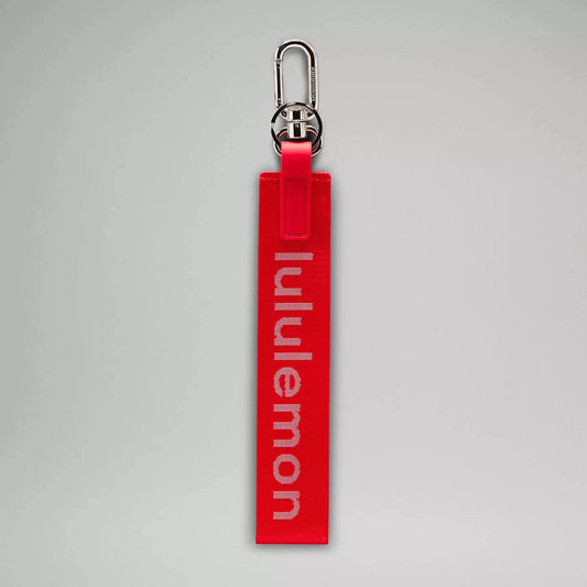 Never Lost Keychain - Lulu Red/White