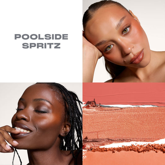 Poolside Spritz Cheek Thrills Multi-Finish Face Trio