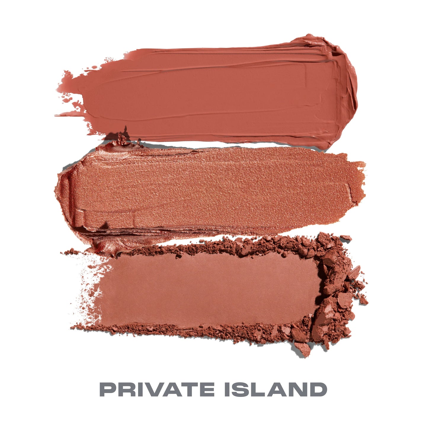 Private Island Cheek Thrills Multi-Finish Face Trio