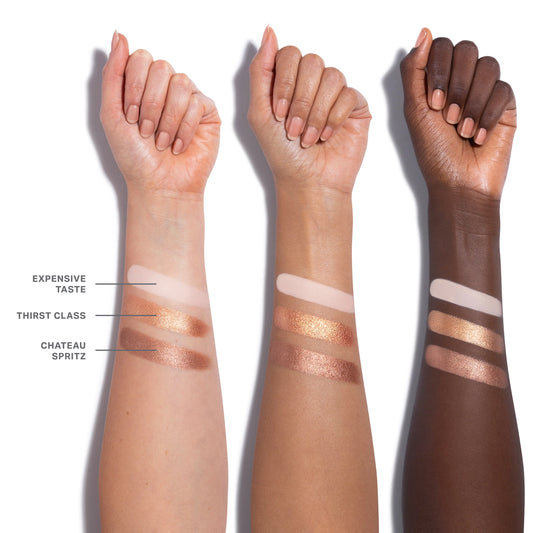 Champagne On Tap Dazzling Metallics Eyeshadow Trio