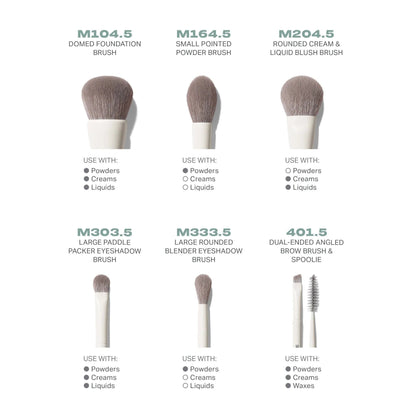 Along For The Glide Travel Brush Set