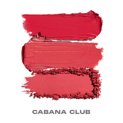 Cabana Club Cheek Thrills Multi-Finish Face Trio
