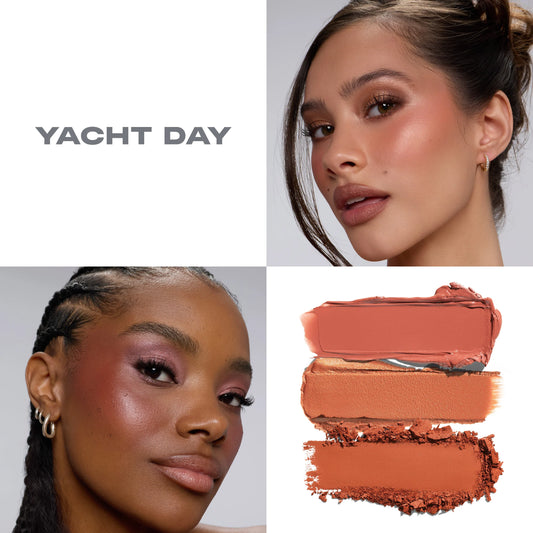 Yacht Day Cheek Thrills Multi-Finish Face Trio