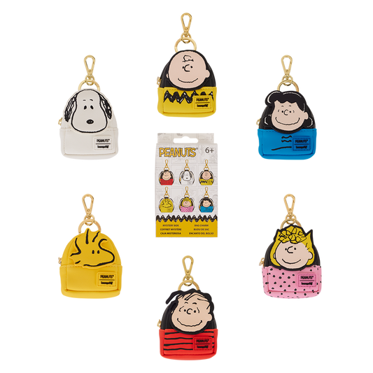 Peanuts Gang Cosplay Mystery Mini Backpack Keychain Charm