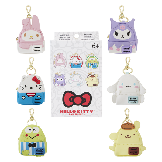 Sanrio Hello Kitty & Friends Cosplay Mystery Mini Backpack Keychain Charm