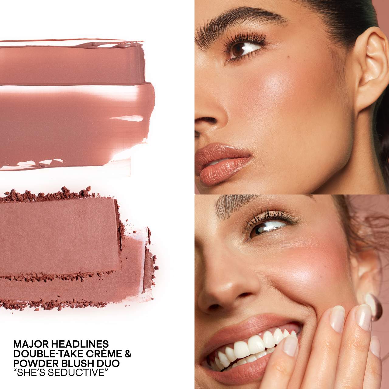 Major Headlines Double Take Crème & Powder Blush Duo