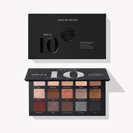 10 Year She's A 10 Eyeshadow Palette