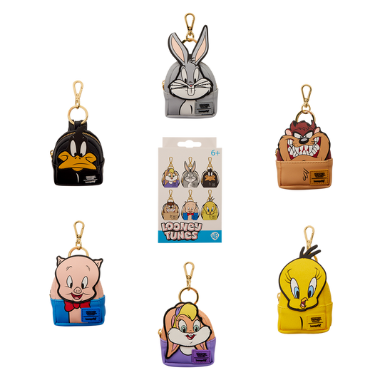 Looney Tunes Cosplay Mystery Mini Backpack Keychain Charm