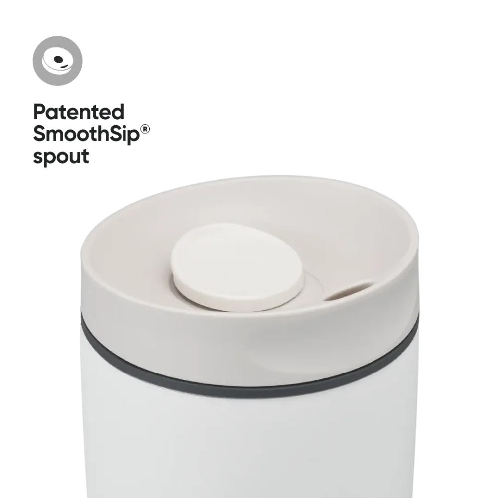 SmoothSip® Slider 12oz - Shy Marshmallow