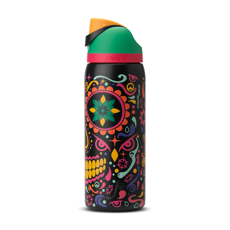 FreeSip® 32oz ColorDrop - Sugar Skull | PREVENTA