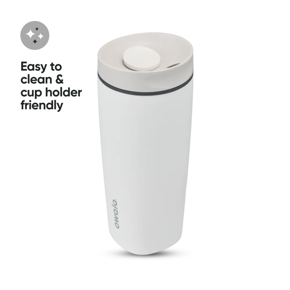 SmoothSip® Slider 12oz - Shy Marshmallow