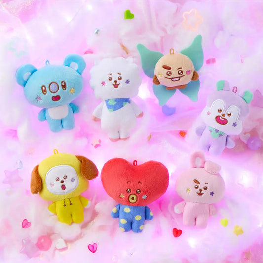 BT21 Fuwa Fuwa Mascot 4 Blind Box