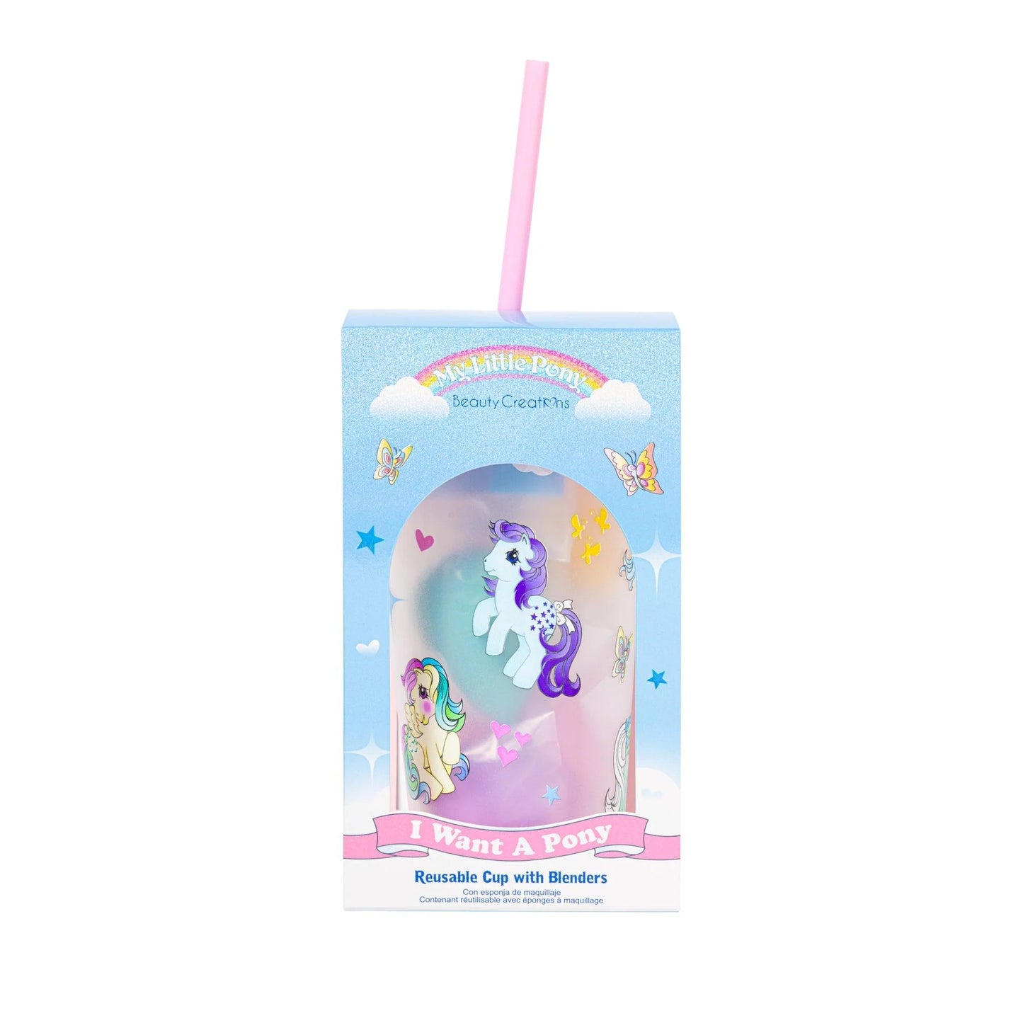 I Want A Pony Reusable Cup With Blenders