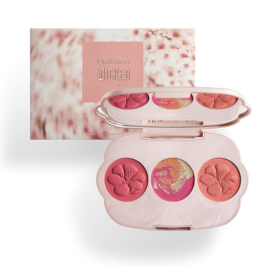 r.e.m. beauty x Wicked: For Good Cherry Blossom Blush Palette - Coral | PREVENTA