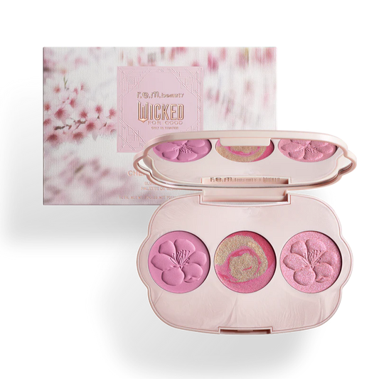 r.e.m. beauty x Wicked: For Good Cherry Blossom Blush Palette - Pink | PREVENTA