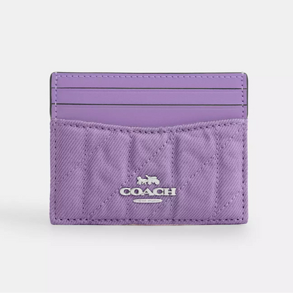 Slim Id Card Case - Silver/Iris | PREVENTA